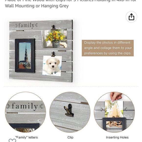 Collage Picture Photo Frame - Picture 3 of 4